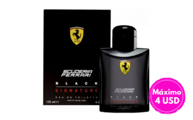 Perfume Ferrari Black  124 ml