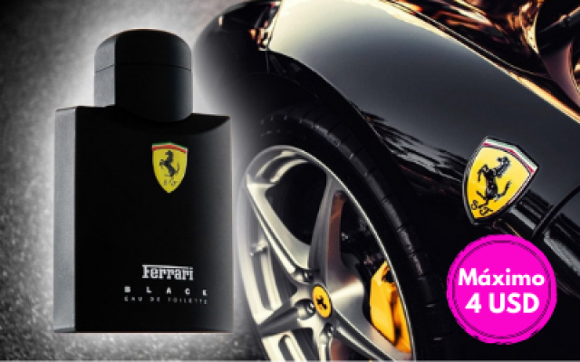 Perfume Ferrari Black  124 ml