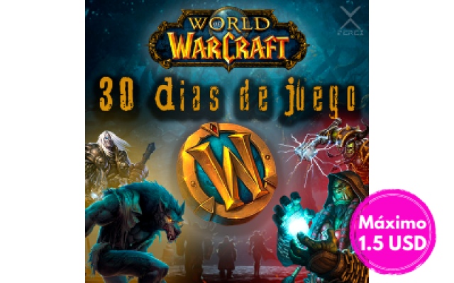 30 Días de Juego para World of Warcraft